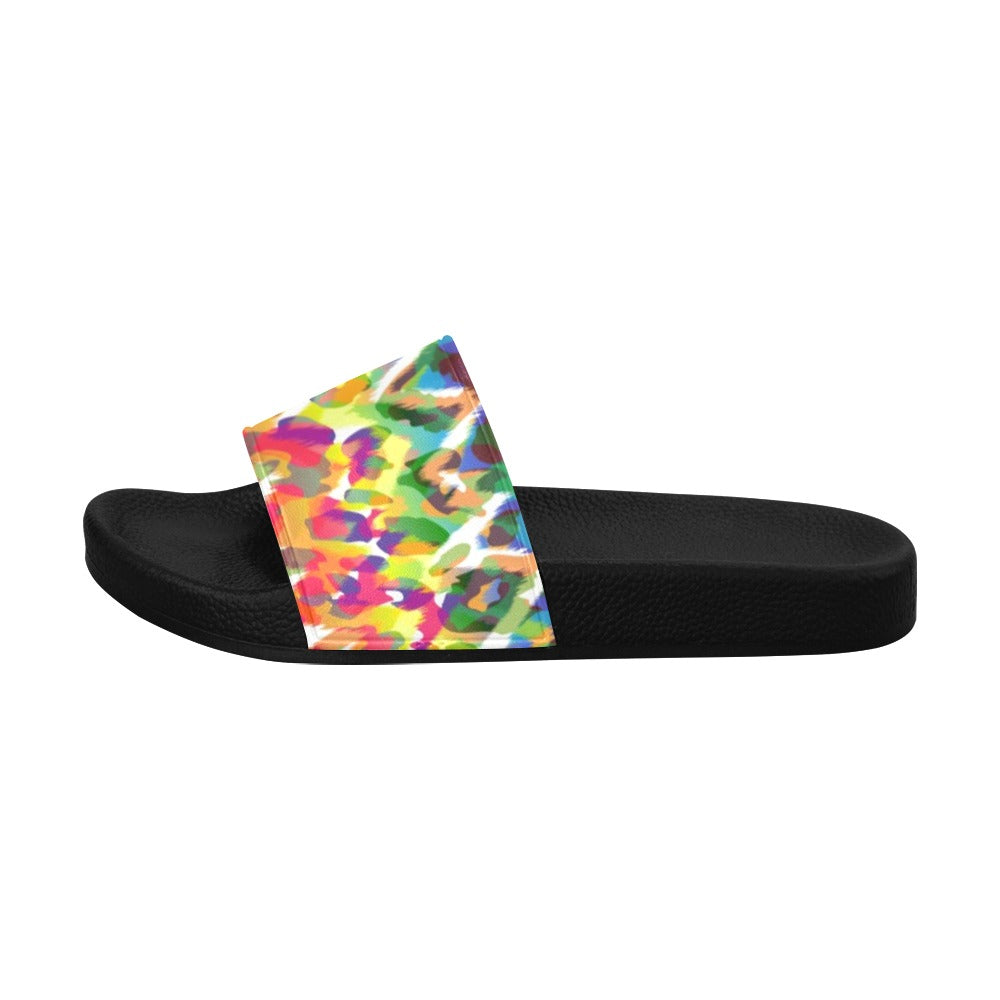Women's Cool Abstract Animal Seamless Slide Sandals(Model 057)