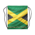 Jamaican FLAG design Drawstring Bags (Model 1604) (Large)