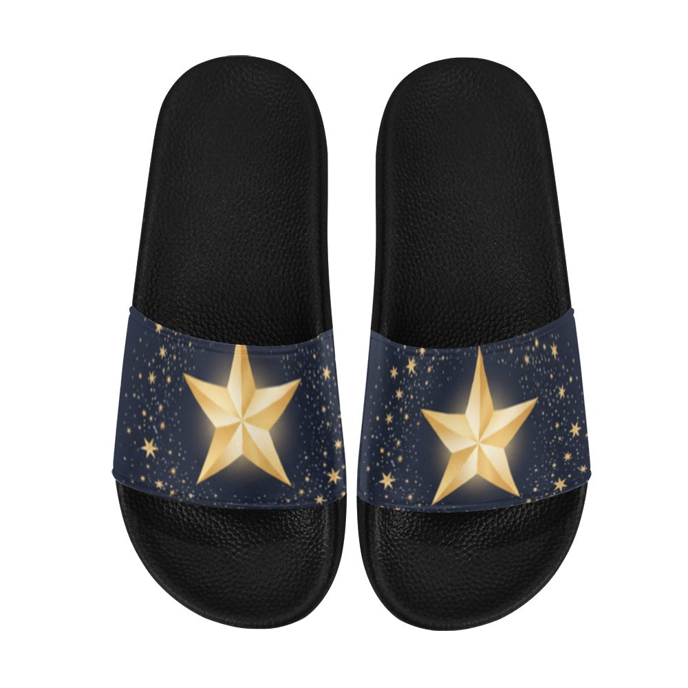 Women's Glowing Star Slide Sandals(Model 057)