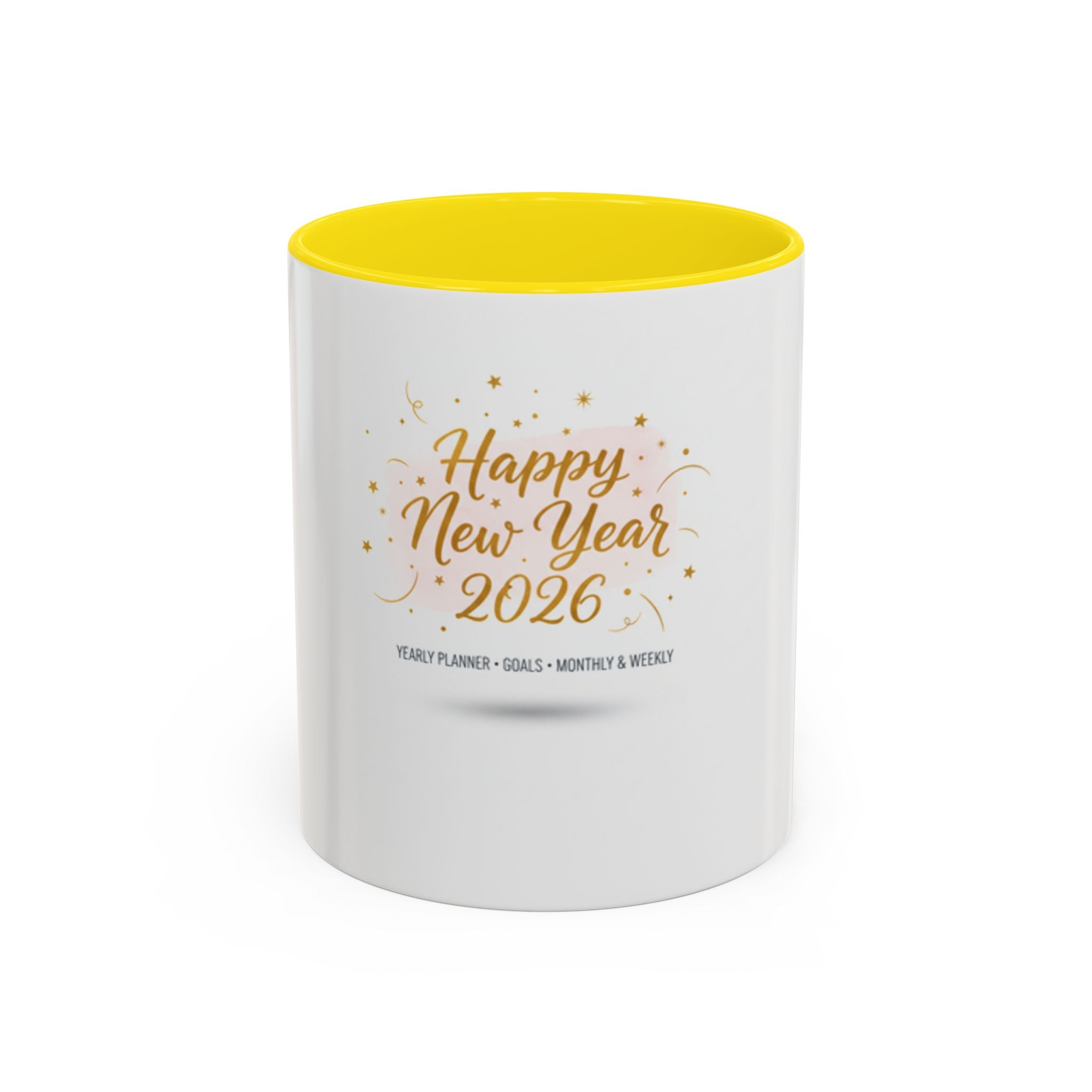 Happy New Year 2026 Mug | Accent Coffee Mug (11, 15oz)