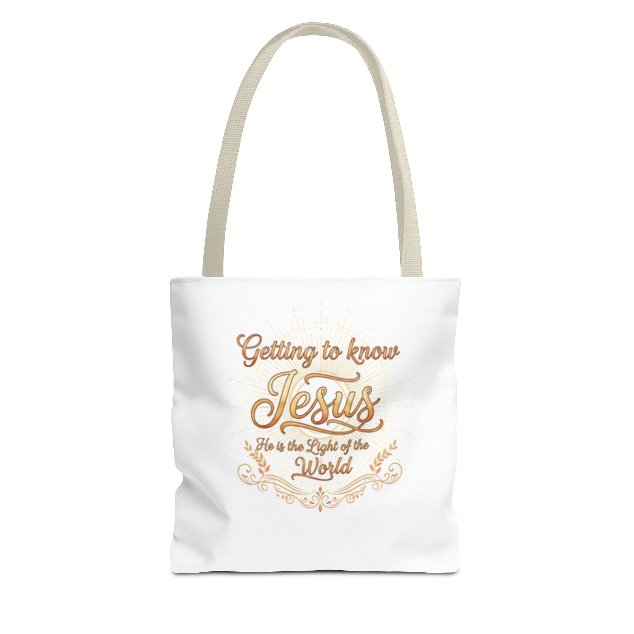 Getting to know Jesus Tote Bag