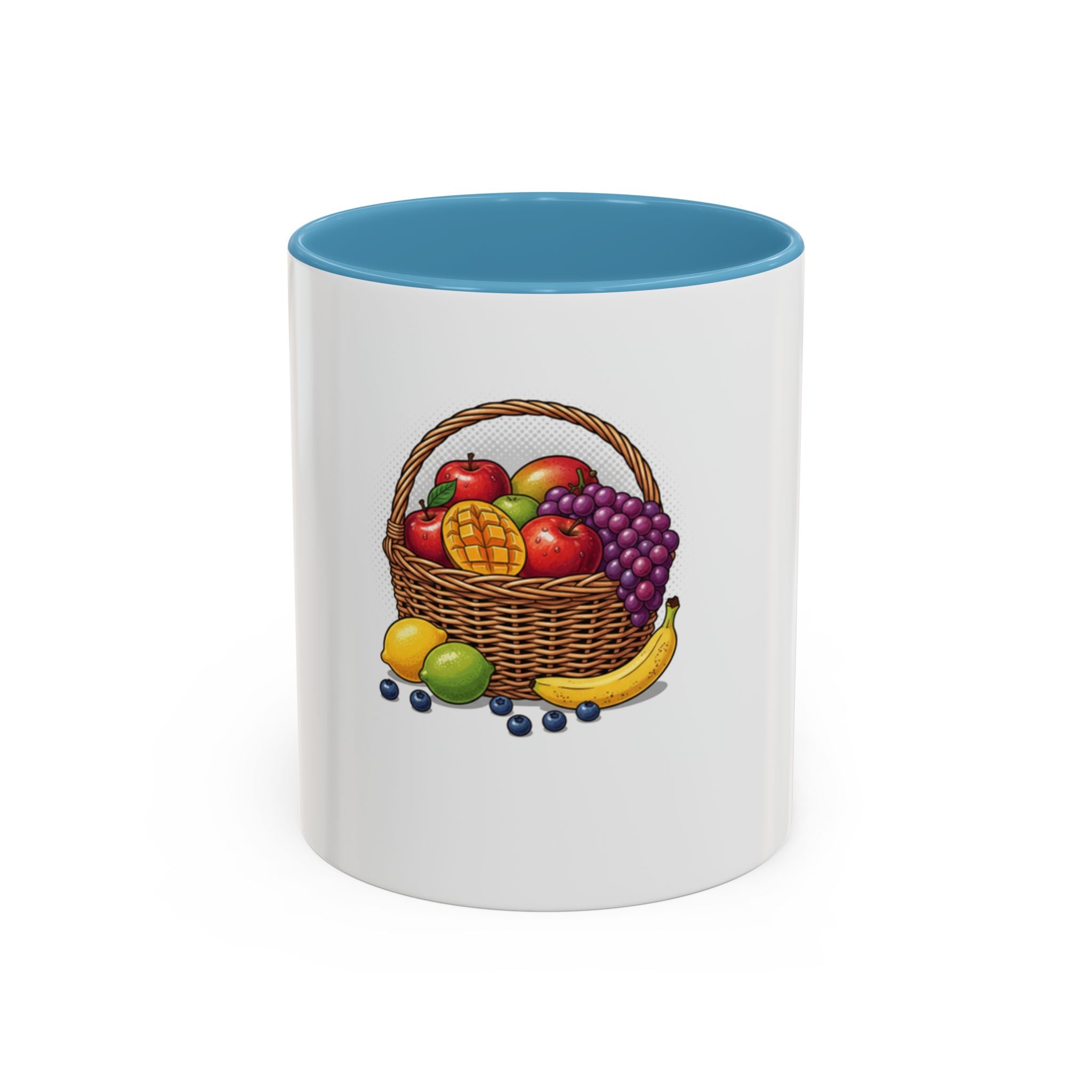 Fruit Basket Mug | Accent Coffee Mug, 11oz or 15oz