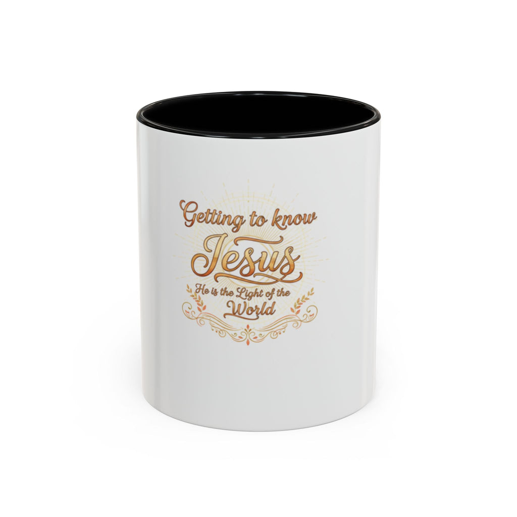 Getting to Know Jesus Coffee Mug | Faith Religious  Mug