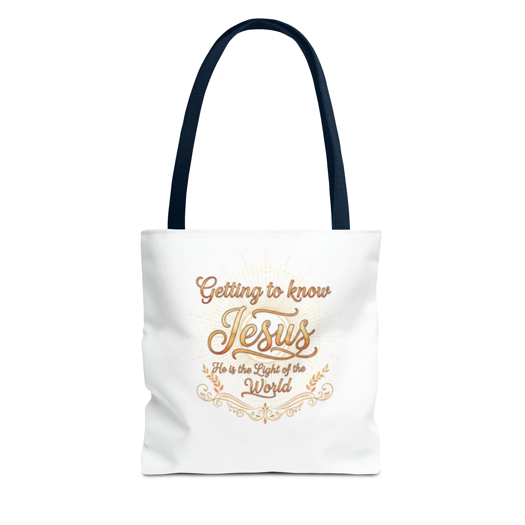 Getting to know Jesus Tote Bag