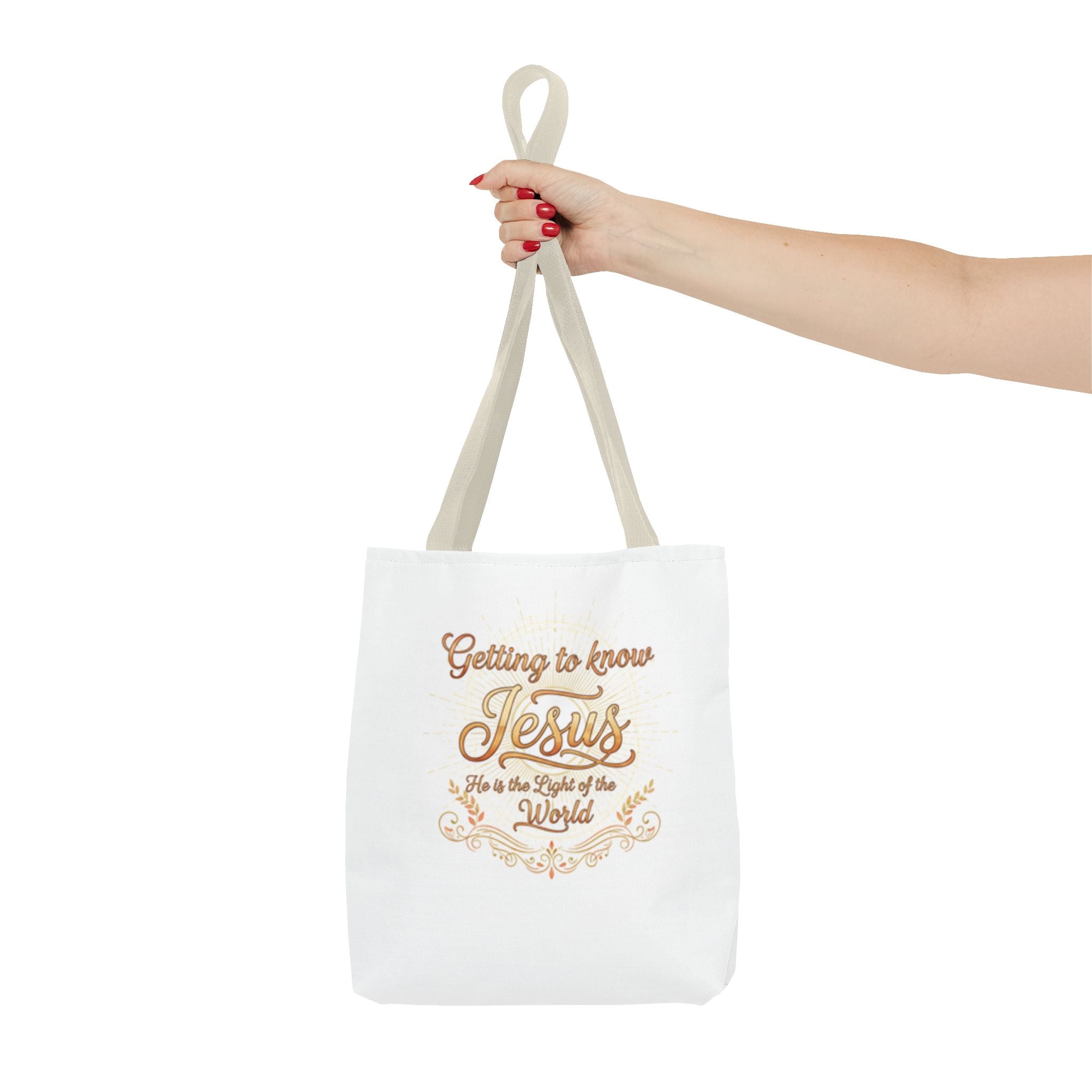 Getting to know Jesus Tote Bag
