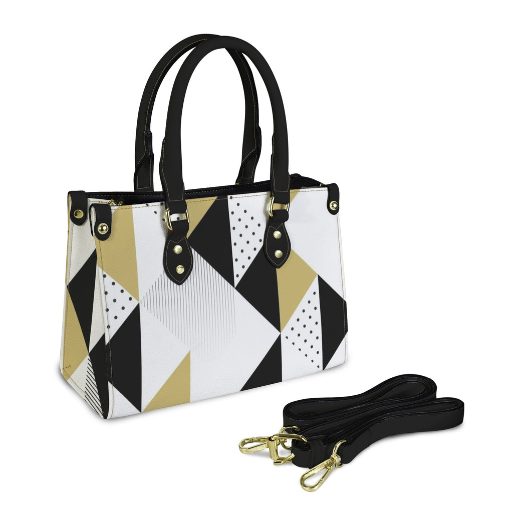 Abstract Seamless Pattern. Seamless Pattern with Triangles Custom Women's Handbag-Small (Model 1747)