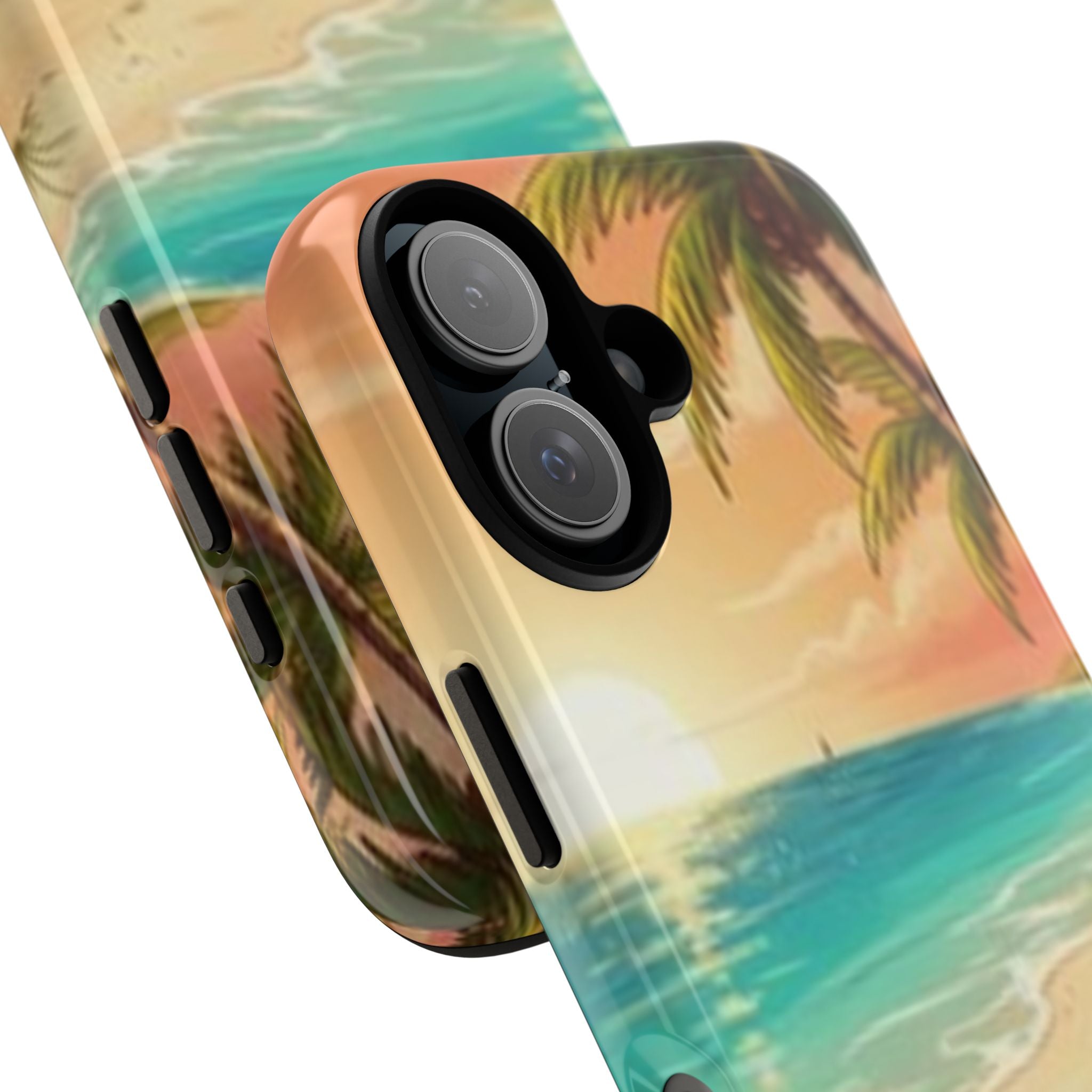 Compatible with iPbone 16 Ocean Sunshine Tough Case