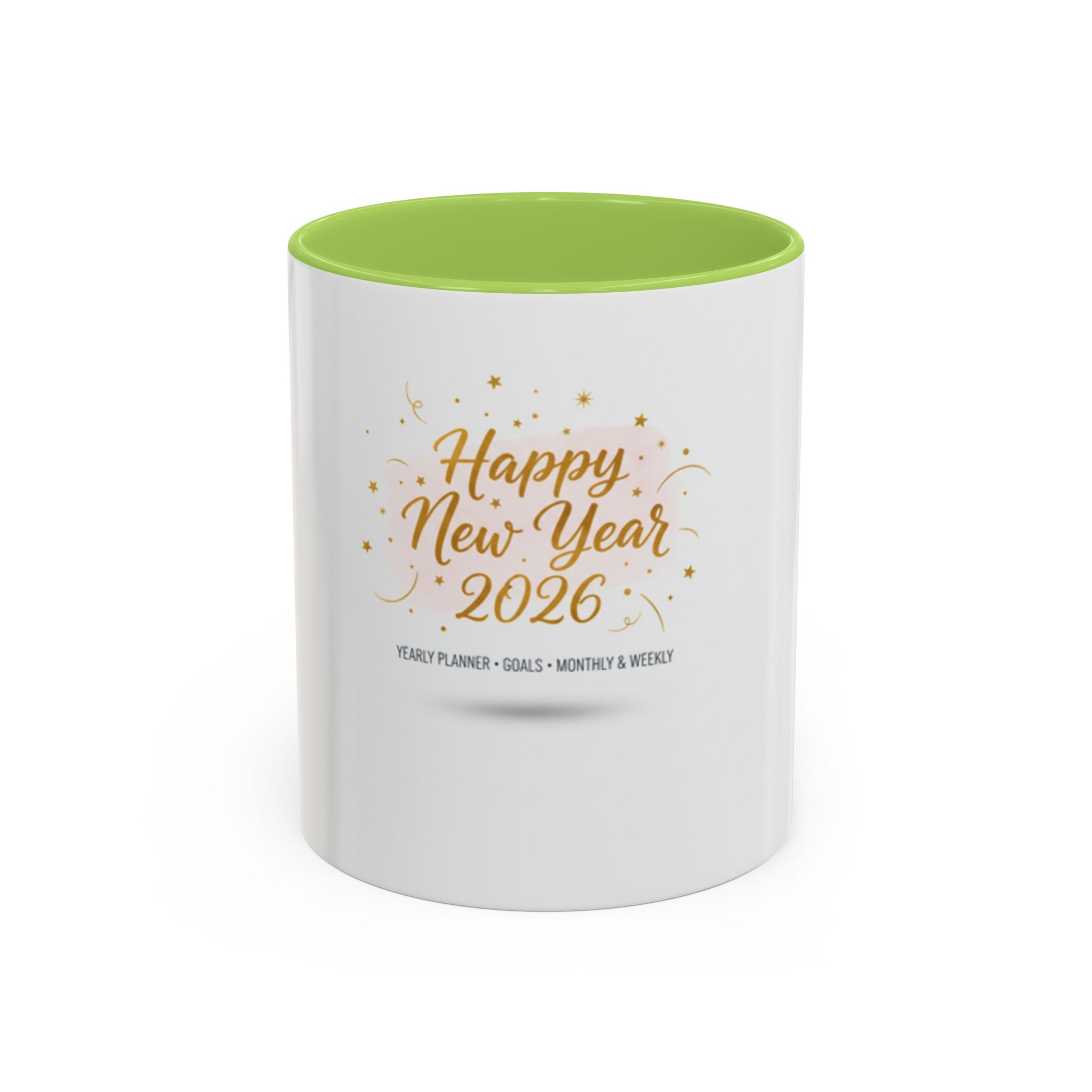 Happy New Year 2026 Mug | Accent Coffee Mug (11, 15oz)