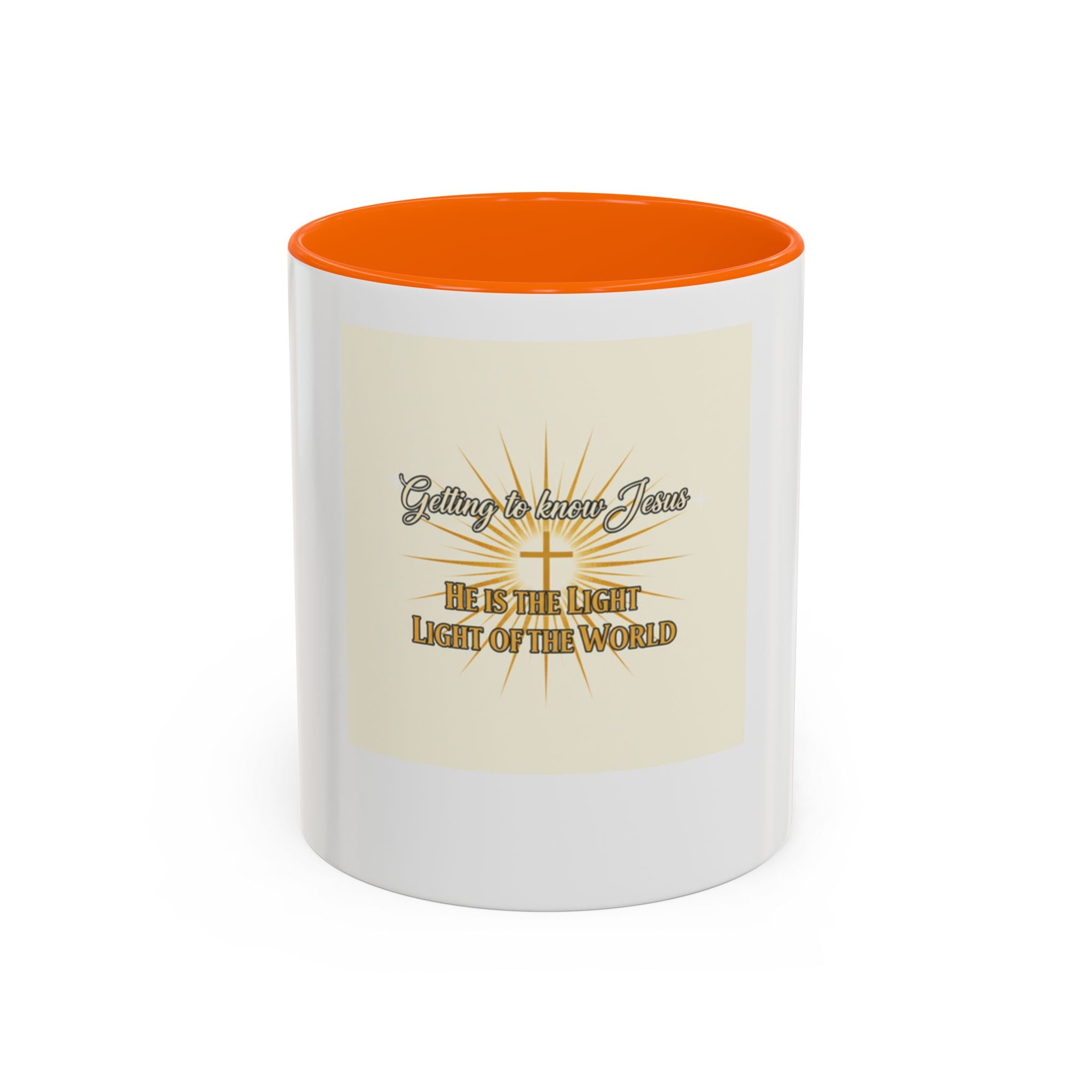 Jesus Accent Mug |He is  the  Light of the World
