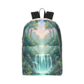 Forest Waterfall Unisex Nylon Backpack (Model 1673)