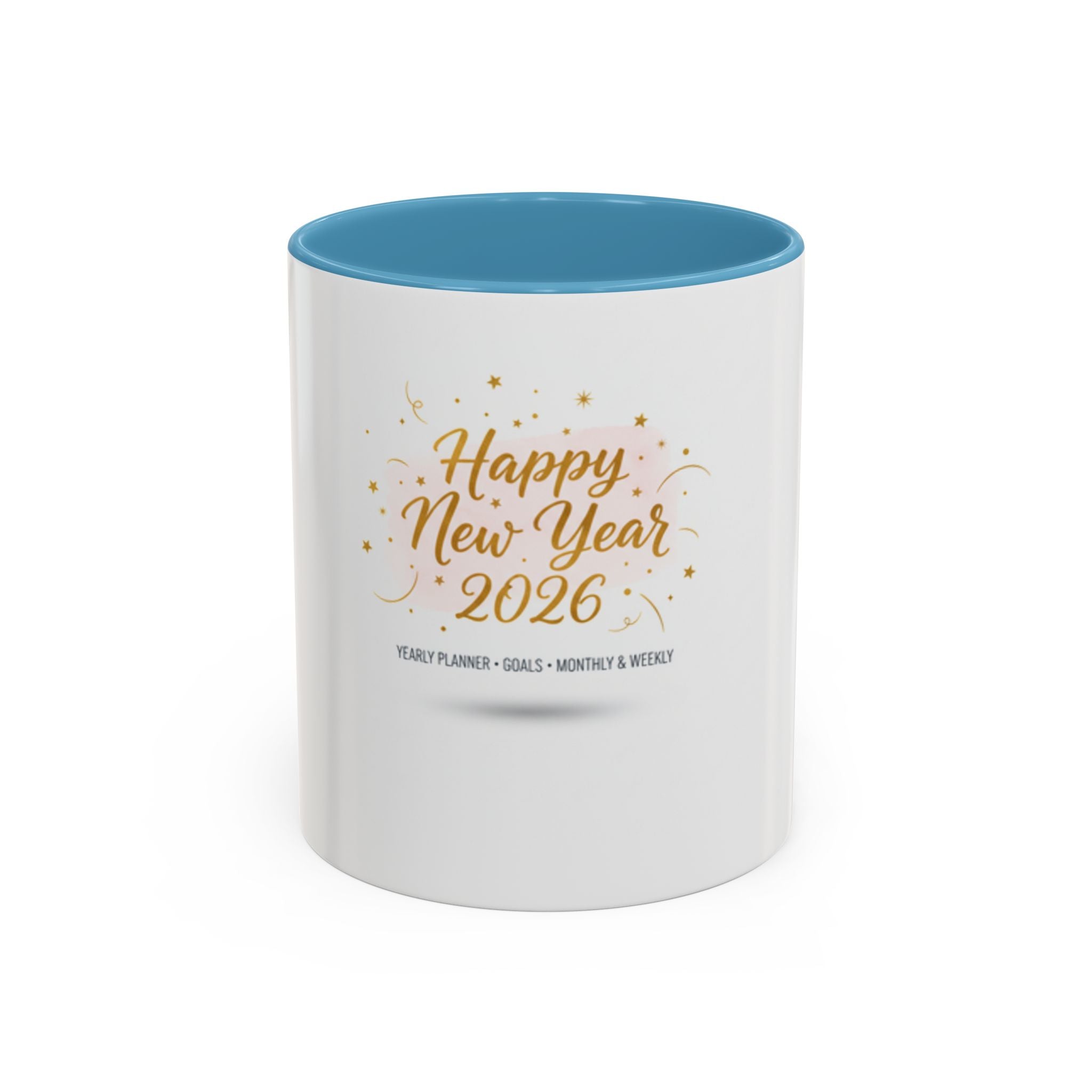 Happy New Year 2026 Mug | Accent Coffee Mug (11, 15oz)