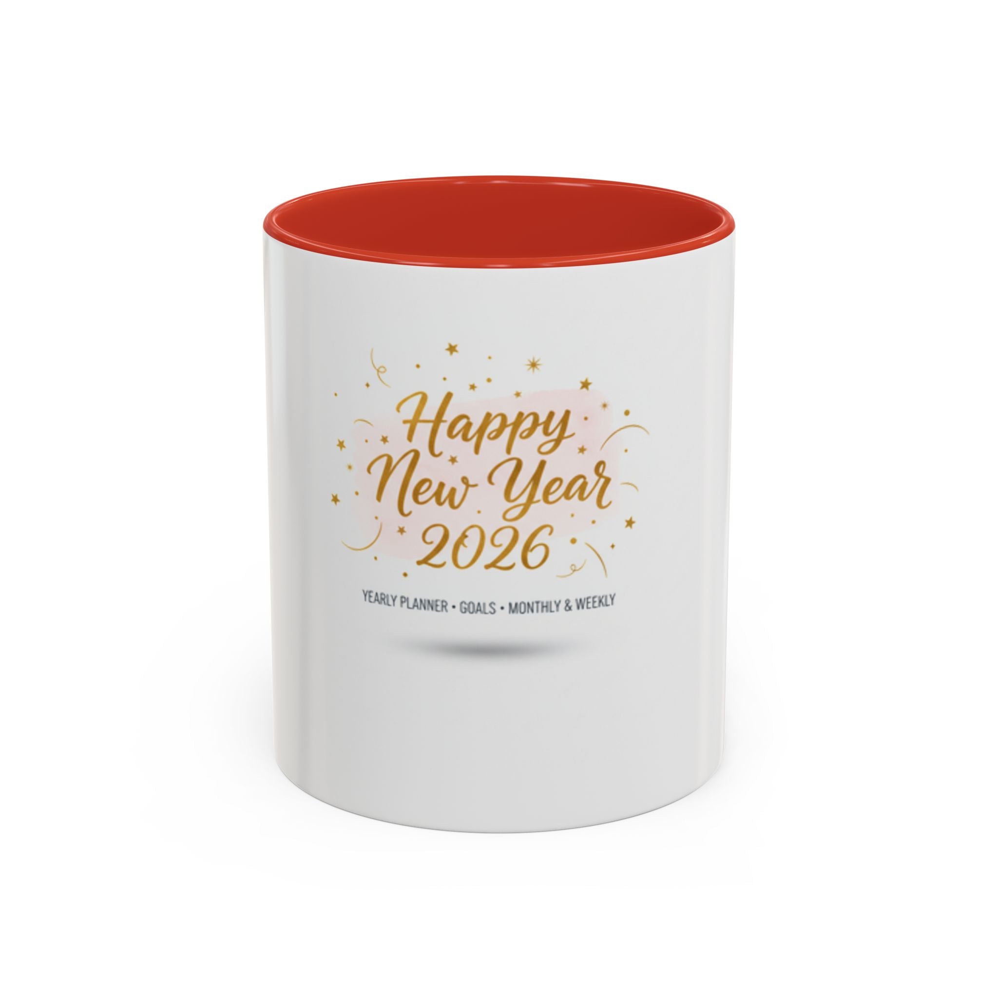 Happy New Year 2026 Mug | Accent Coffee Mug (11, 15oz)