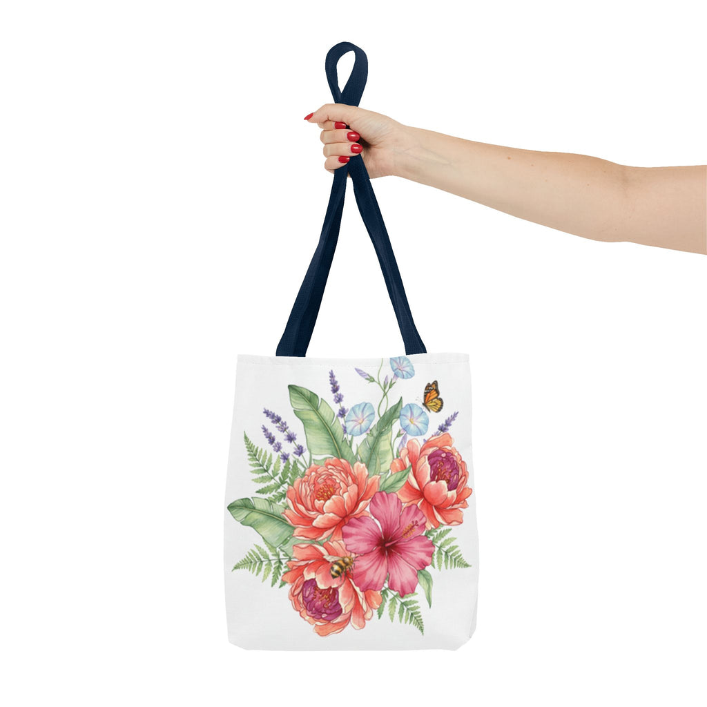 Flowery Tote Bag