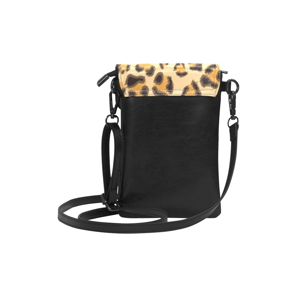 Leopard Pattern PU Leather Cell Phone Purse(Model1711)