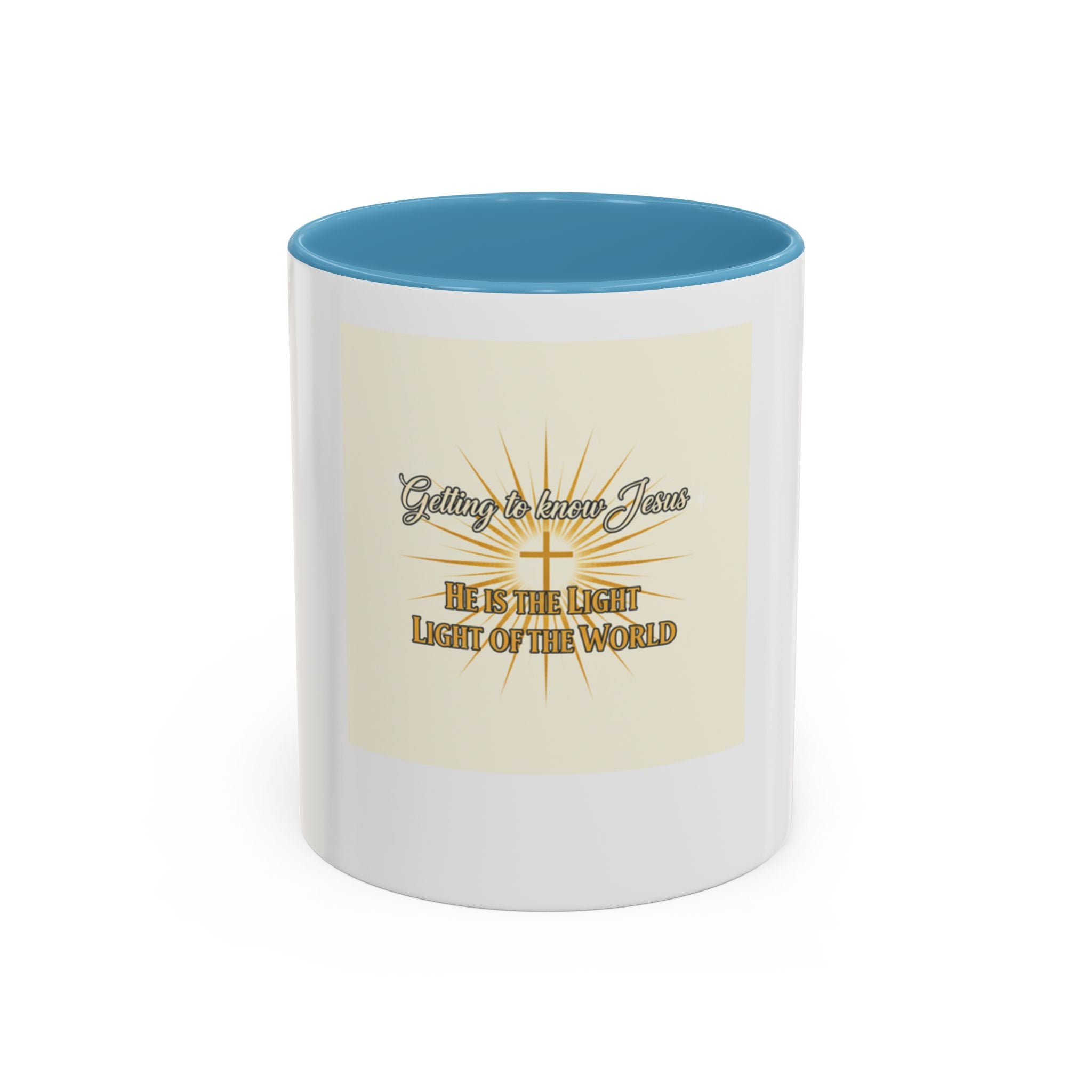 Jesus Accent Mug |He is  the  Light of the World
