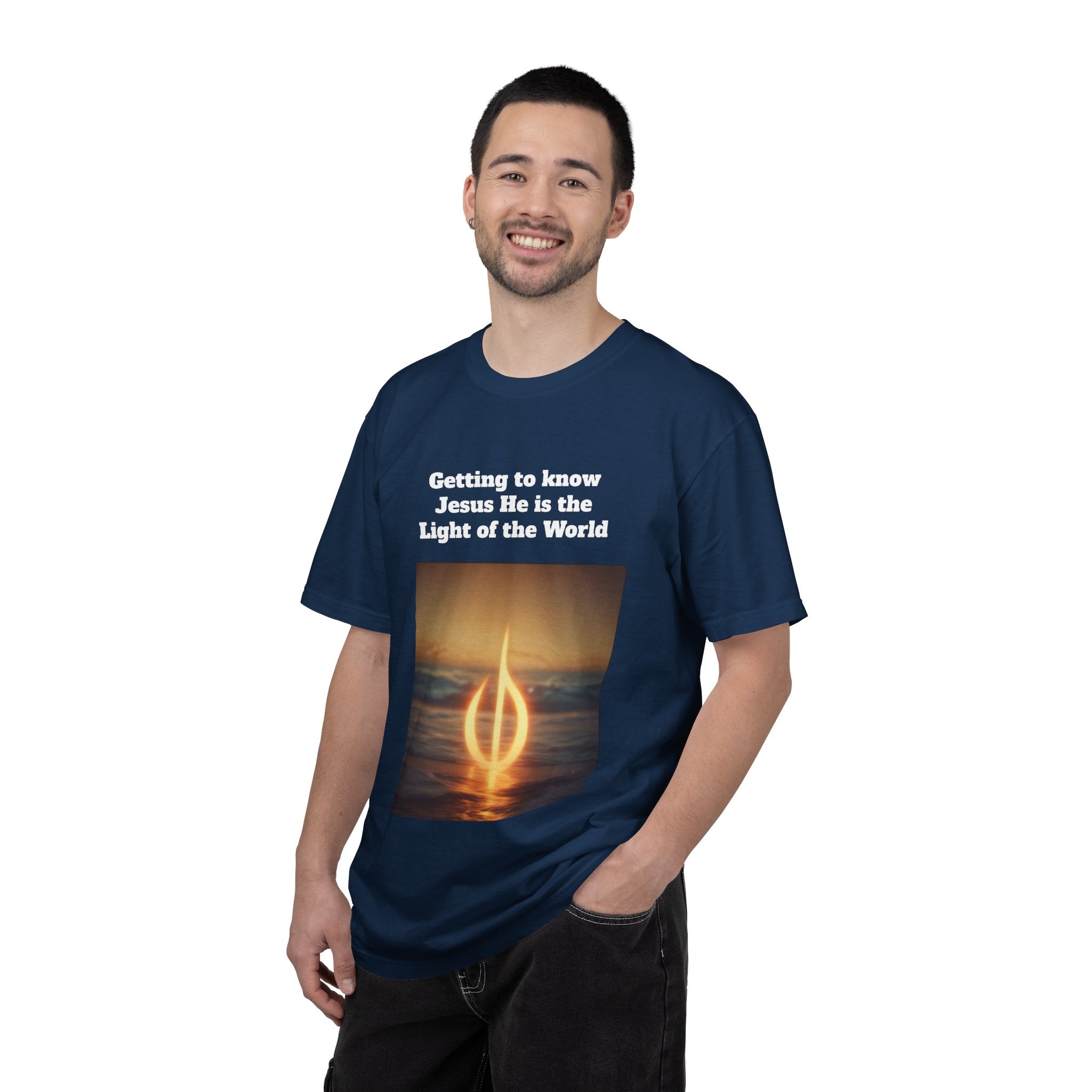 Getting to know Jesus Unisex Garment-Dyed T-shirt