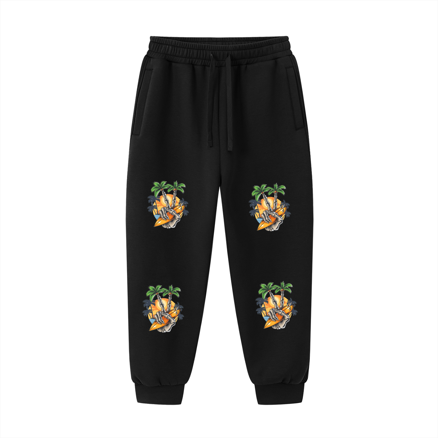 Essential Drawstring Jogged Sweatpants