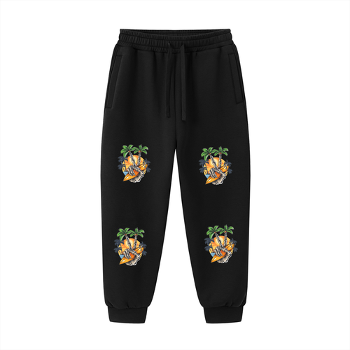 Essential Drawstring Jogged Sweatpants