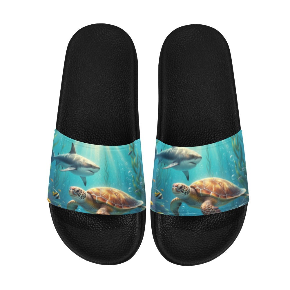 Men's Ocean Sunshine Slide Sandals(Model 057)