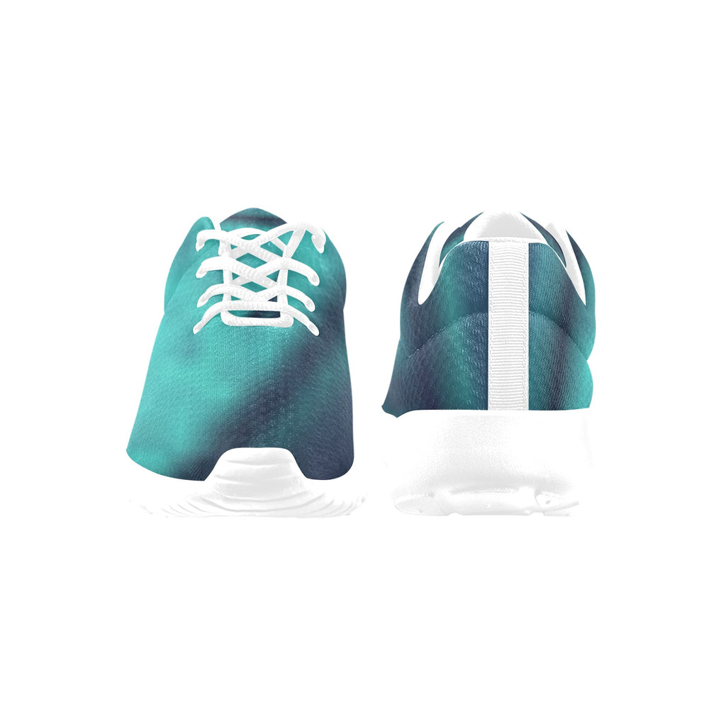 Men's All-Over Print Athletic Sneakers –  (White)
