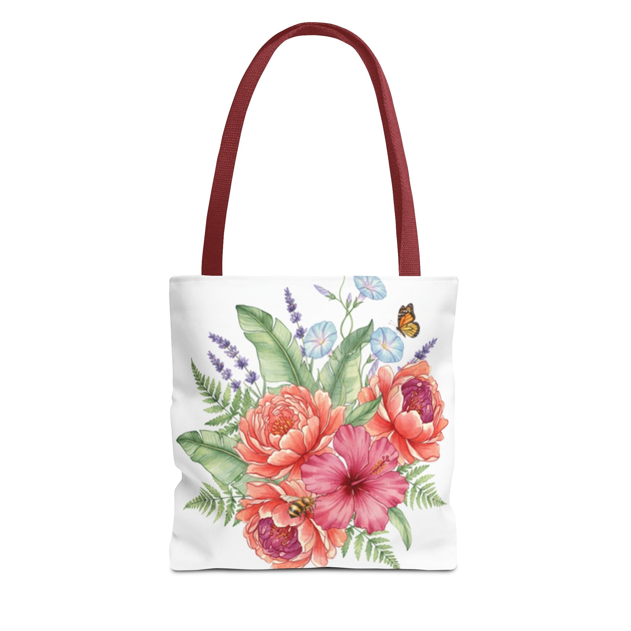 Flowery Tote Bag