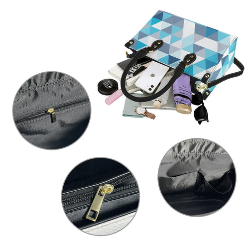 Abstract seamless pattern of triangles. Custom Women's Handbag-Small (Model 1747)