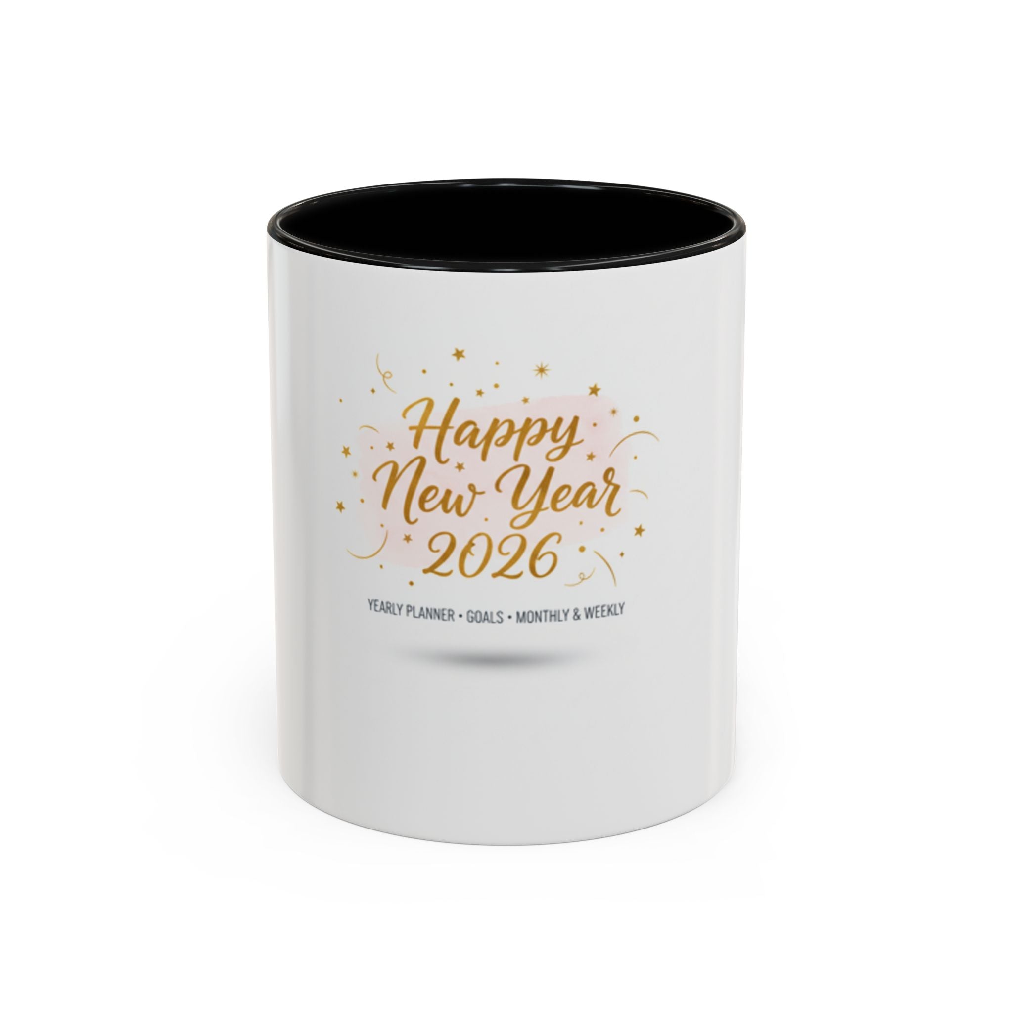 Happy New Year 2026 Mug | Accent Coffee Mug (11, 15oz)