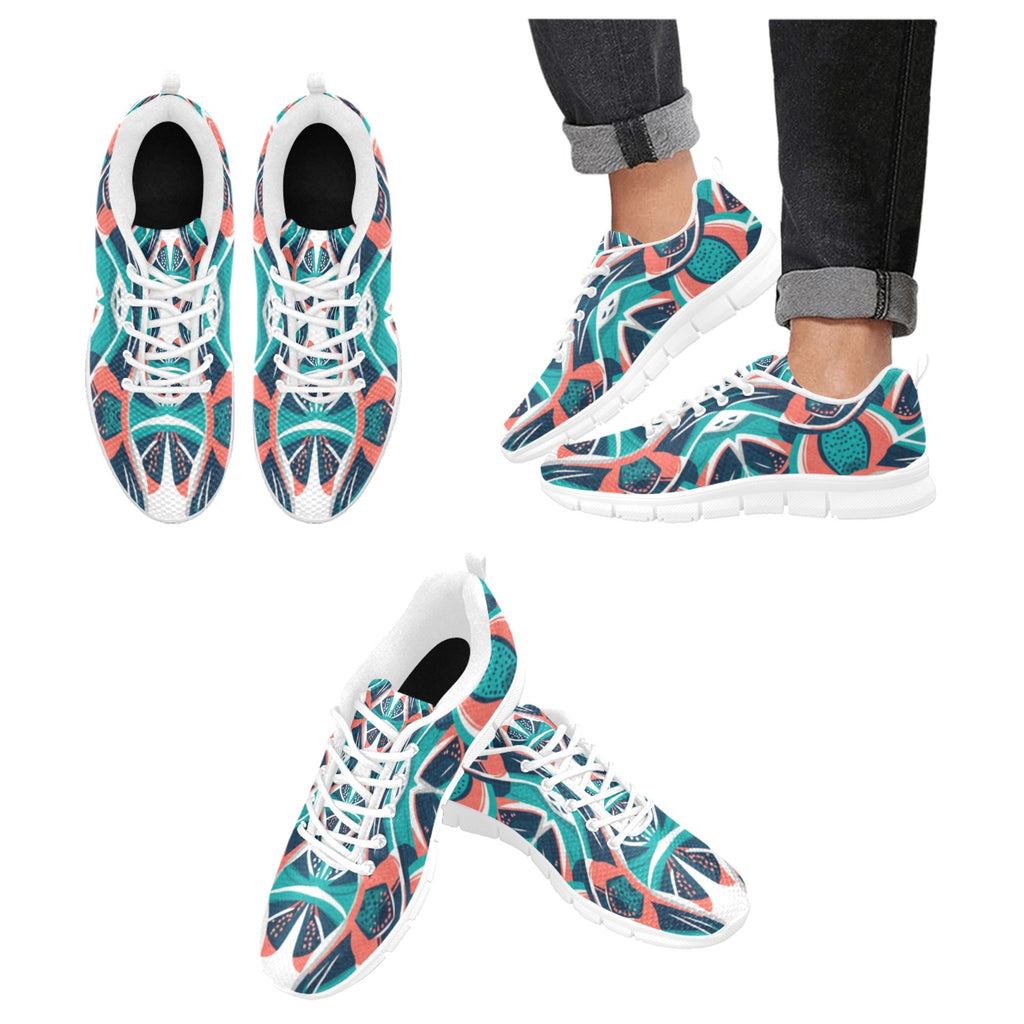 Floral Print Women's Breathable Sneakers