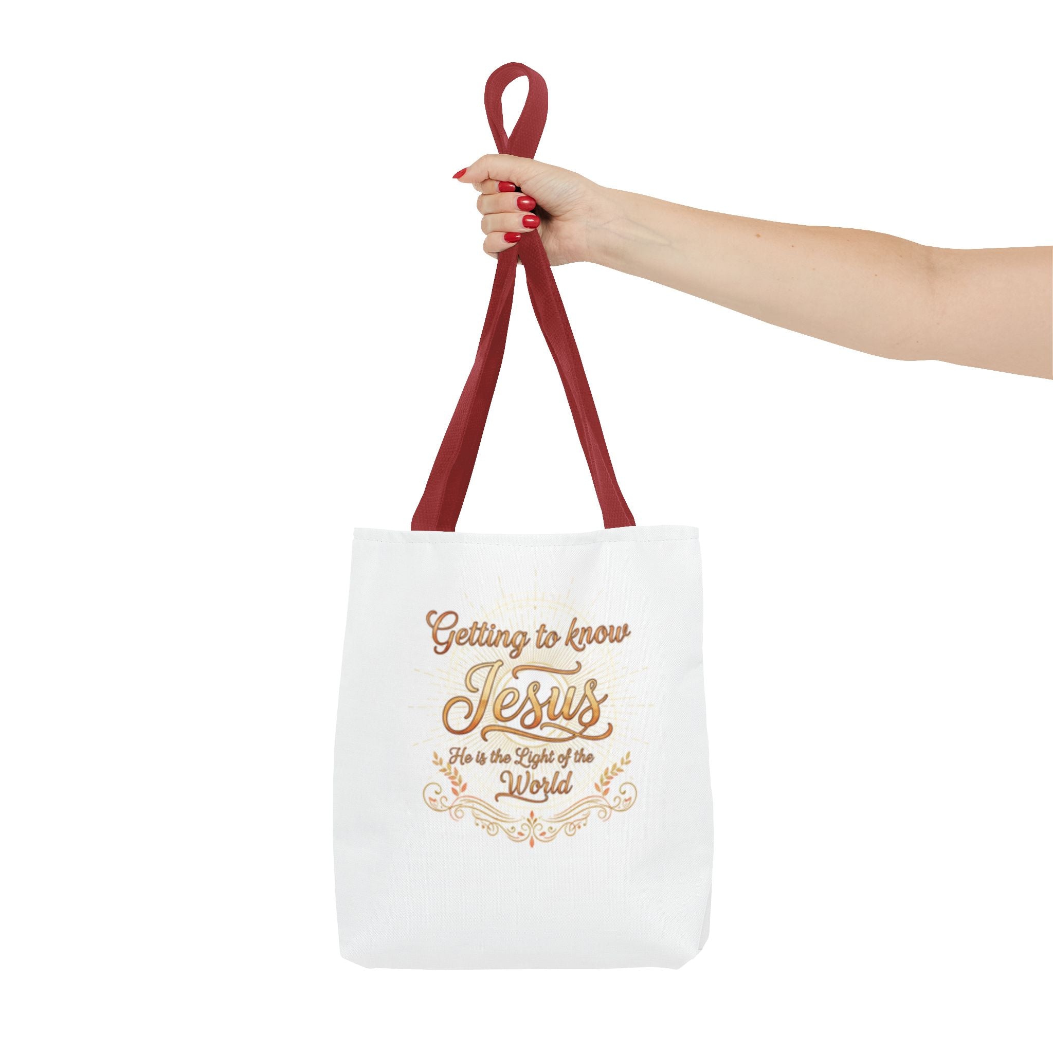 Getting to know Jesus Tote Bag