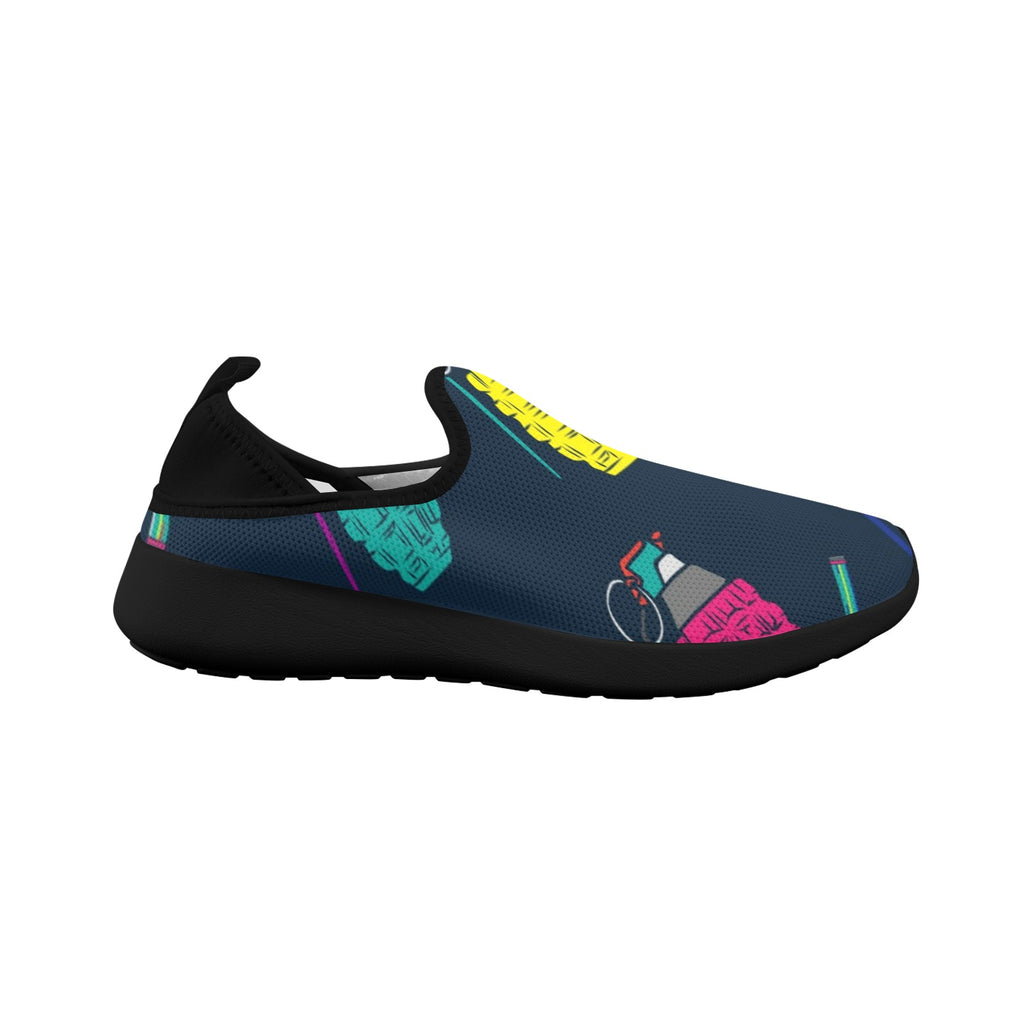 Fly Weave Sneakers Drop-in-Heel for Women(Model 02002)
