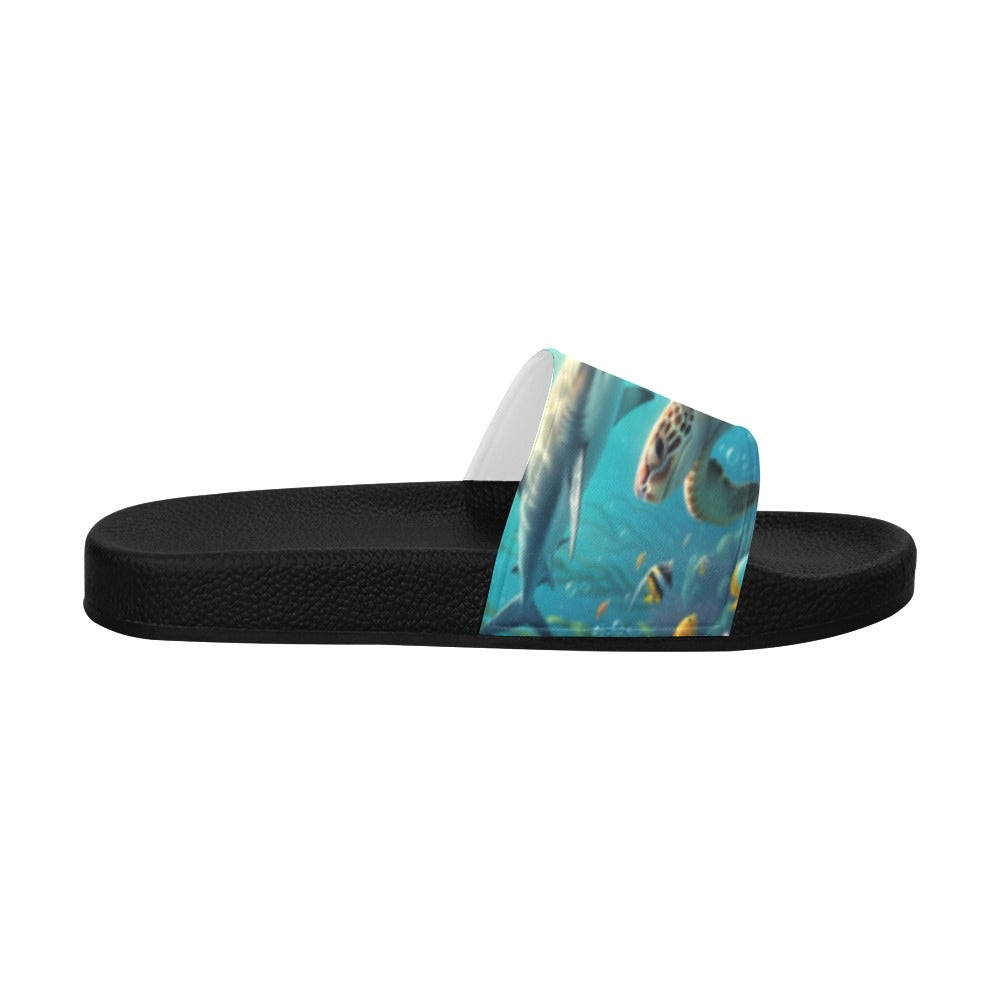 Men's Ocean Sunshine Slide Sandals(Model 057)