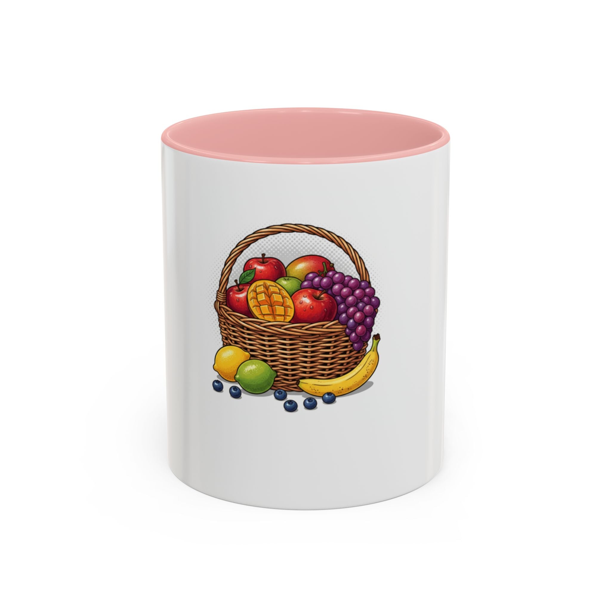 Fruit Basket Mug | Accent Coffee Mug, 11oz or 15oz