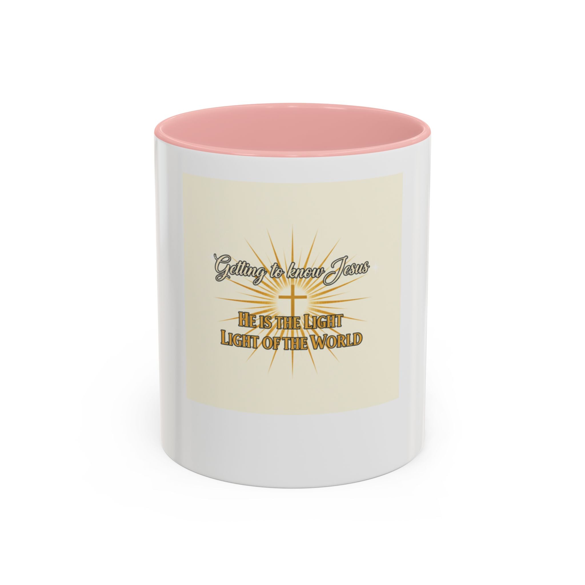 Jesus Accent Mug |He is  the  Light of the World