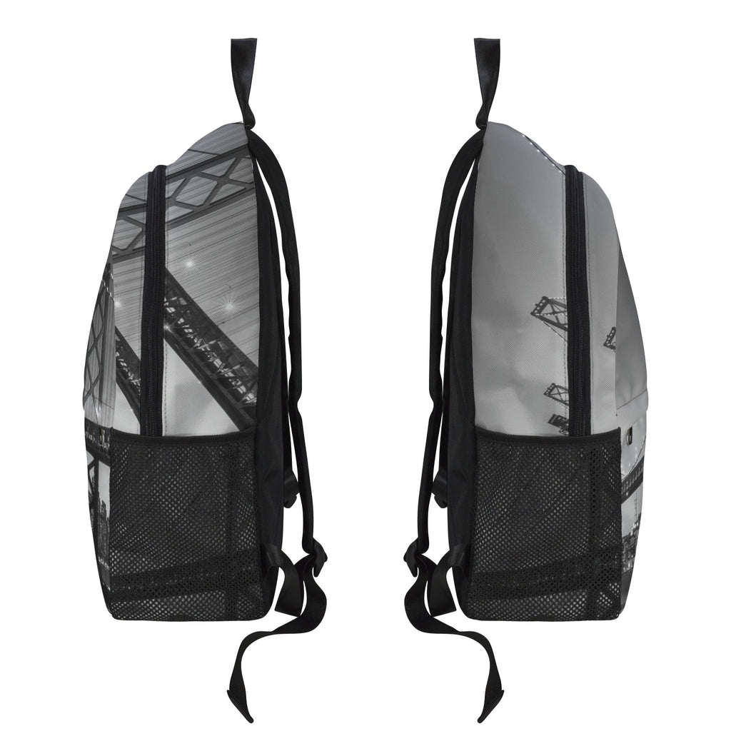San Francisco Skyline and Bay Bridge at Sunset, California USA Adult Casual Backpack(Model 1754)