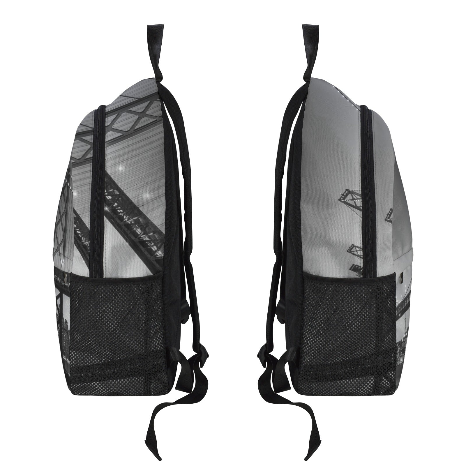 San Francisco Skyline and Bay Bridge at Sunset, California USA Adult Casual Backpack(Model 1754)