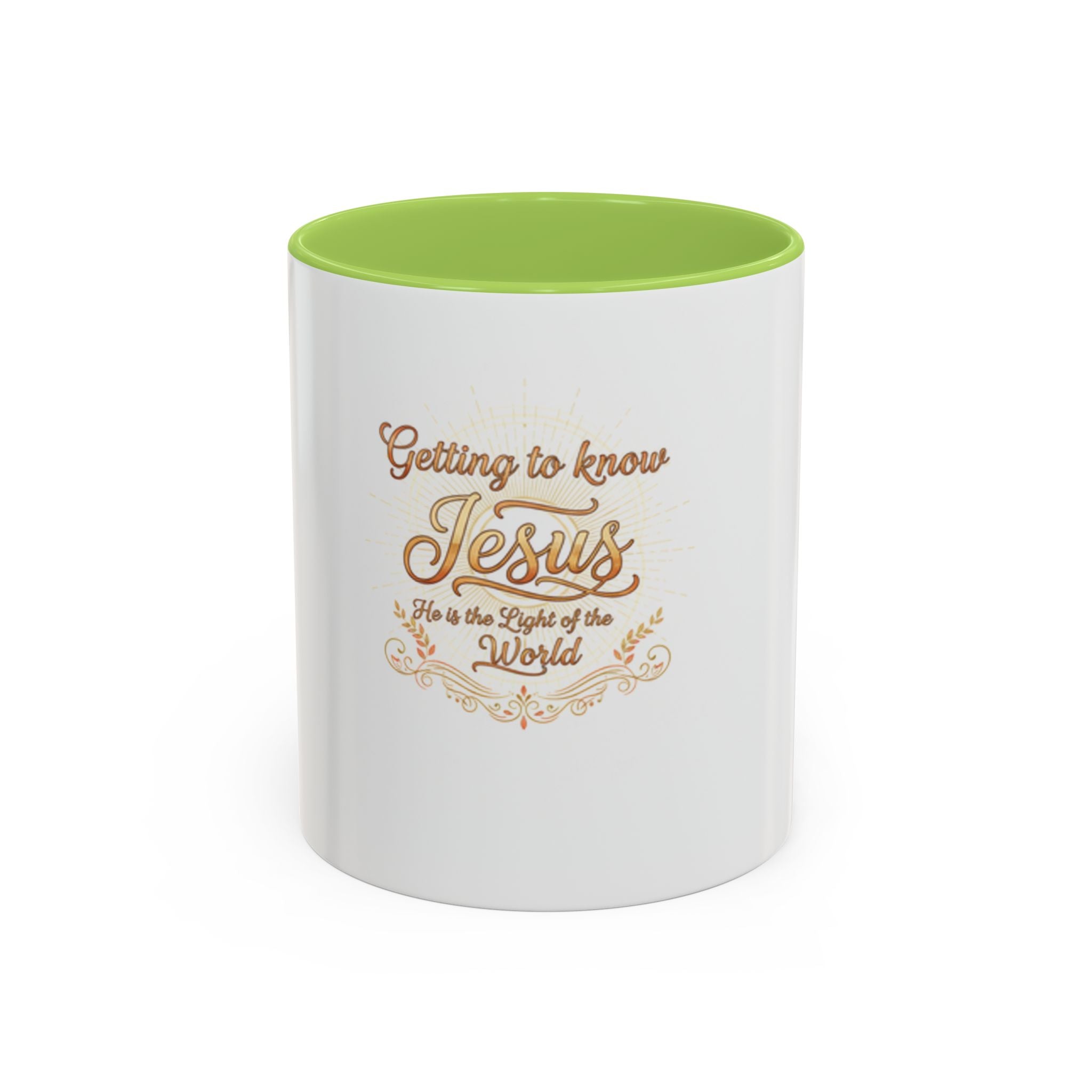 Getting to Know Jesus Coffee Mug | Faith Religious  Mug