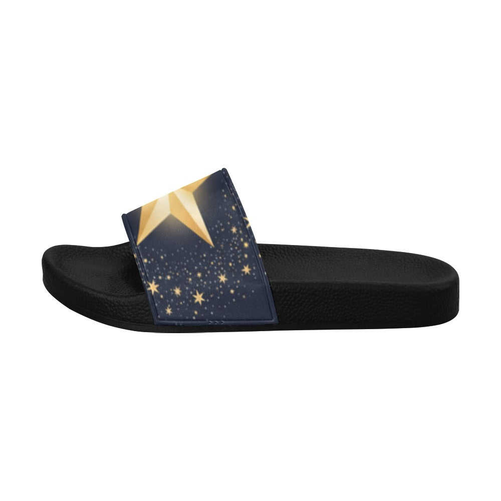 Women's Glowing Star Slide Sandals(Model 057)