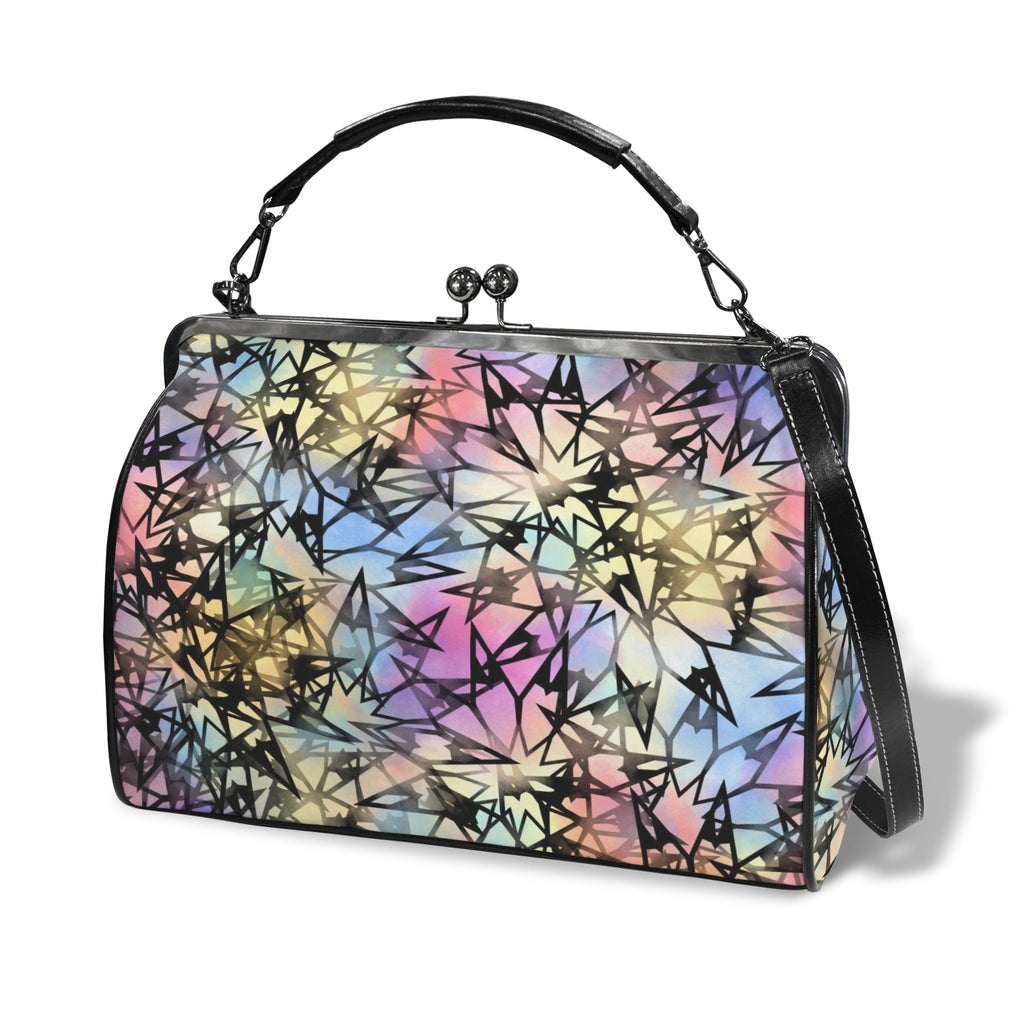Kisslock Crossbody Shoulder Hand Bag-Large (Model 1752)