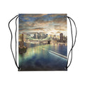 Amazing New York Cityscape Drawstring Bags (Model 1604) (Large)