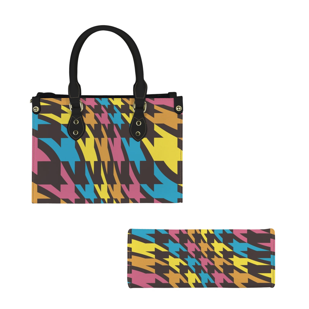 Colorful Abstract Geometric Custom Women's Handbag-Small (Model 1747)