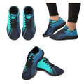 Ombre Pattern Women's Lightweight Sneakers – (Black)