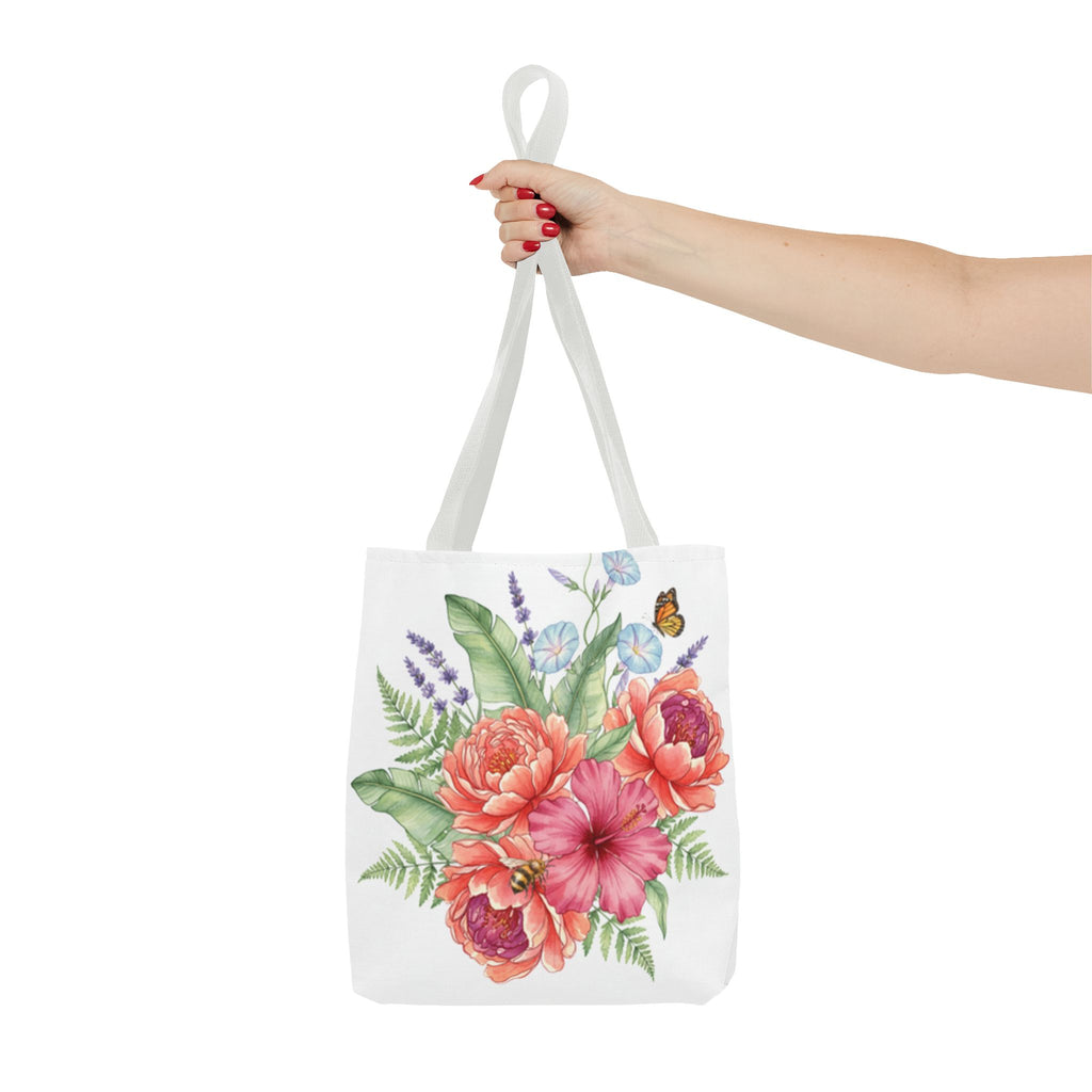 Flowery Tote Bag