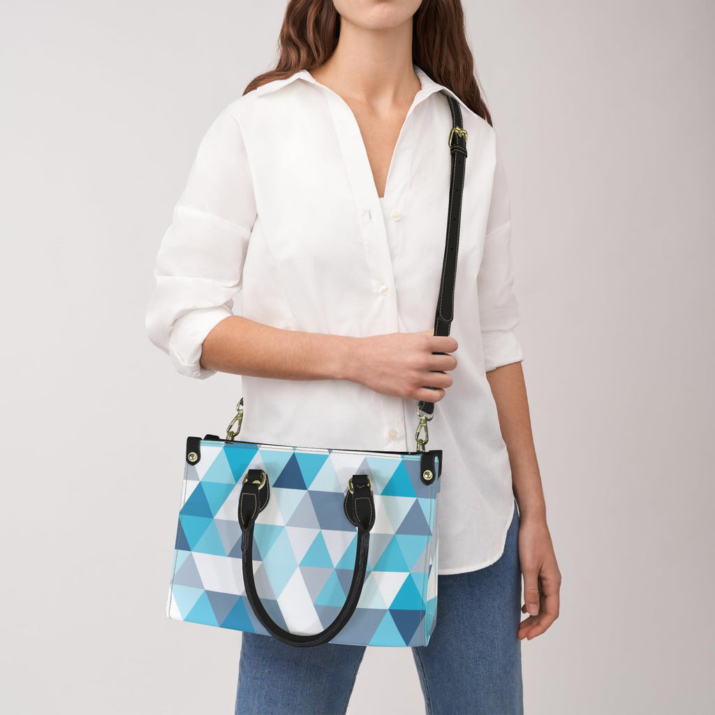Abstract seamless pattern of triangles. Custom Women's Handbag-Small (Model 1747)