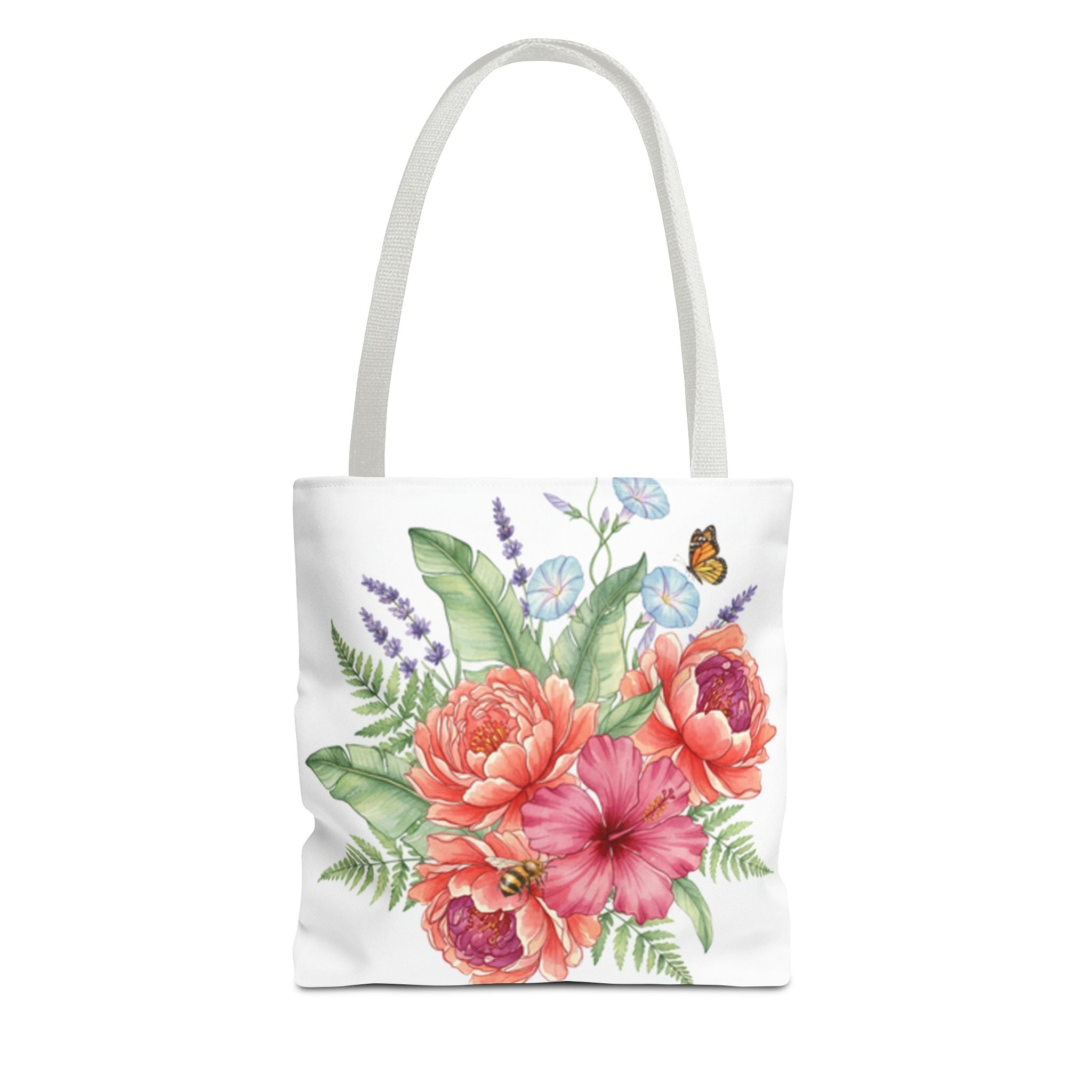 Flowery Tote Bag