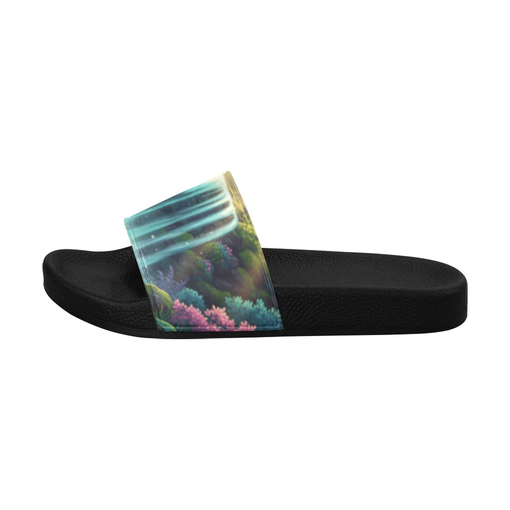 Women's Sunshine Waterfall Slide Sandals(Model 057)