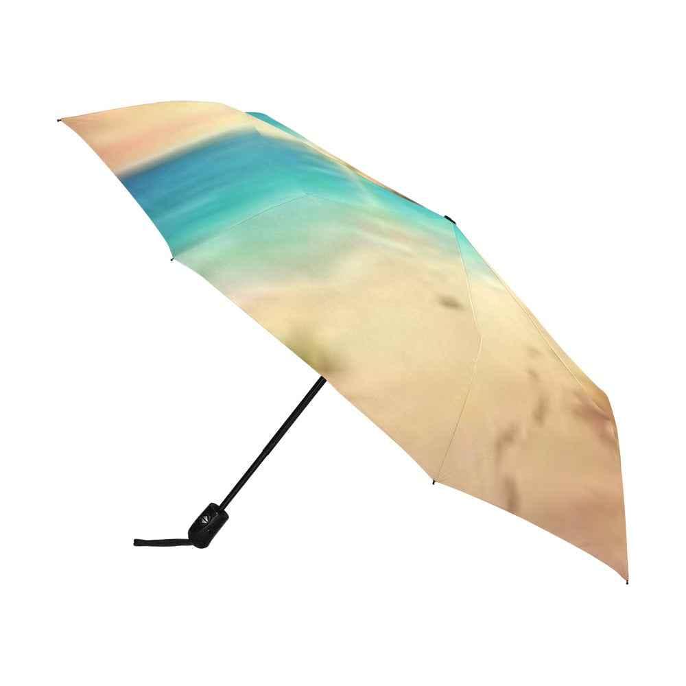 Sunset Palm Anti-UV Auto-Foldable Umbrella (Model U09)