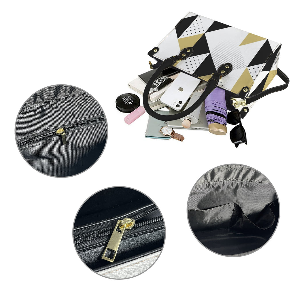 Abstract Seamless Pattern. Seamless Pattern with Triangles Custom Women's Handbag-Small (Model 1747)