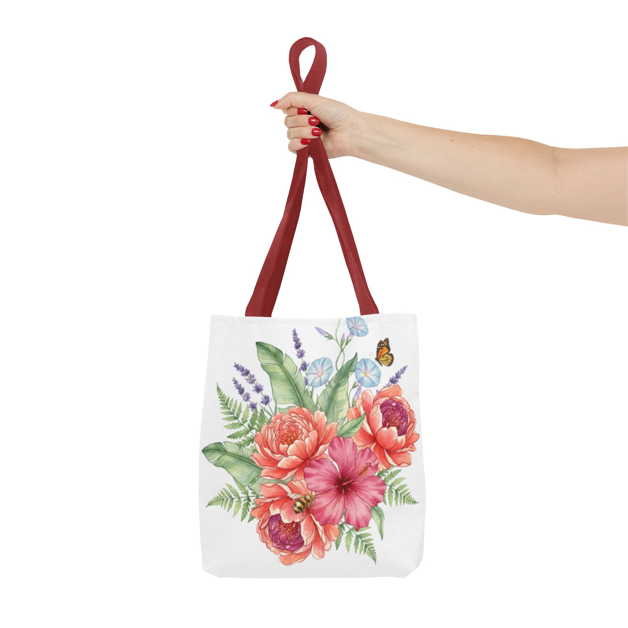 Flowery Tote Bag