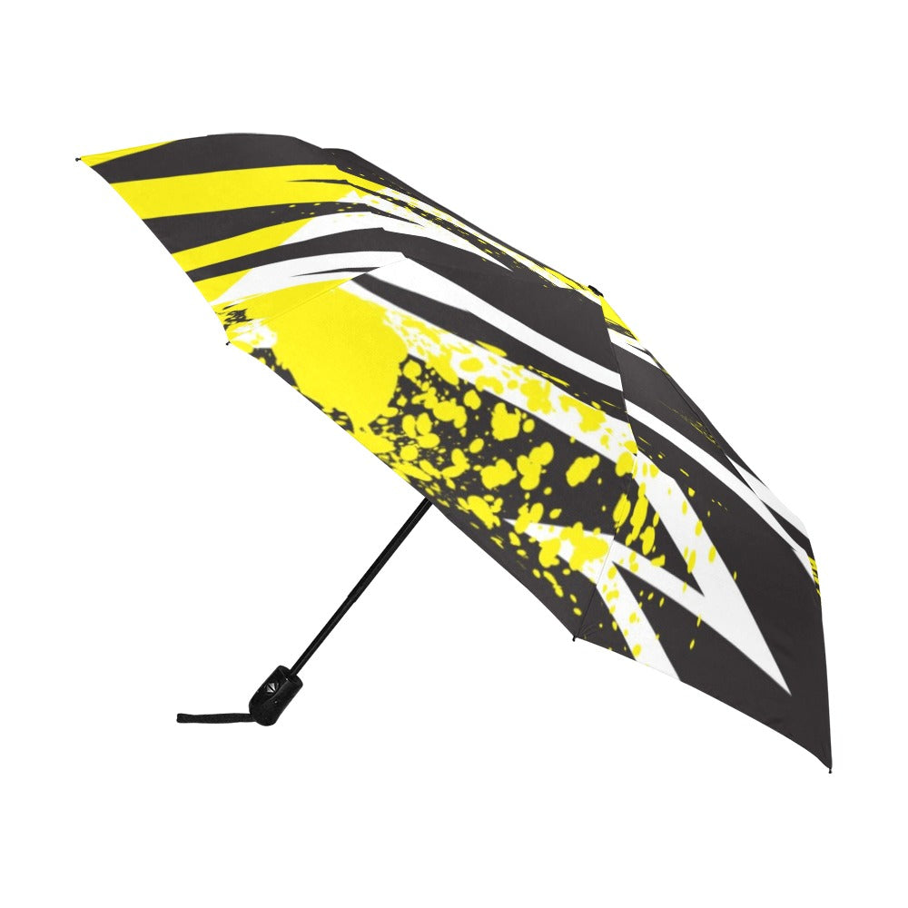 Abstract Unique Geometric Anti-UV Auto-Foldable Umbrella (Model U09)