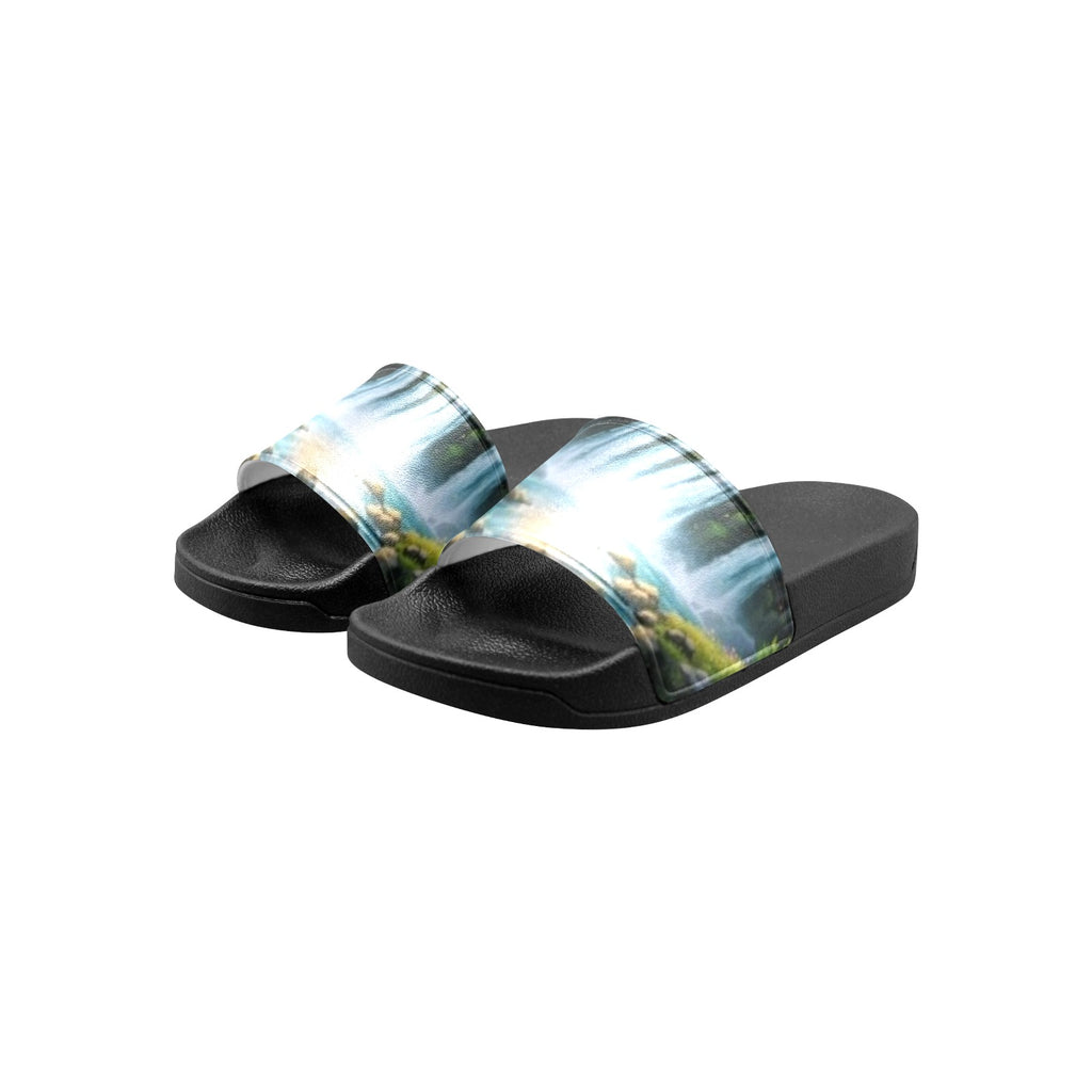 Kid's Sunset Waterfall Slide Sandals(Model 057)